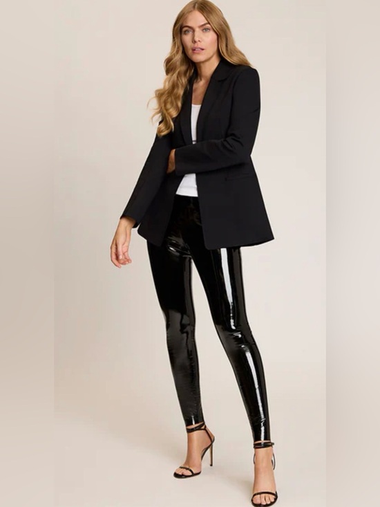 Commando Pants - New Commando • Faux Patent Leather Legging Black (XS)